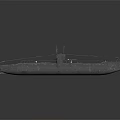 Military Submarine Weapon System With Metal Hull Naval Deck And Warfare Design