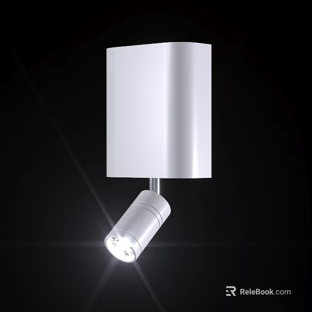 Downlight Spotlight White Modern Design Adjustable Directional Bright Lighting for Home Ceiling Interior 3d model 