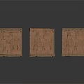 Red Brick Building Structures With Different Shapes And Architectural Elements