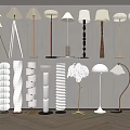 Floor Lamp Light Luxury Floor Lamp Retro Floor Lamp 3d model