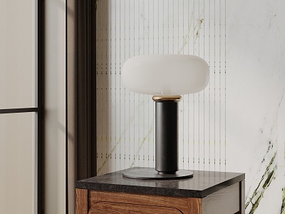 Modern table lamp 3d model