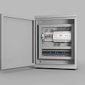 Modern electric box distribution box 3d model