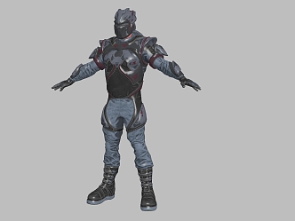 Game Role 3d model