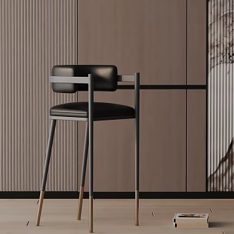 Modern Bar Chair 3d model