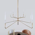 Modern Dining Table and Chair Combination Simple Dining Table and Chair Combination 3d model
