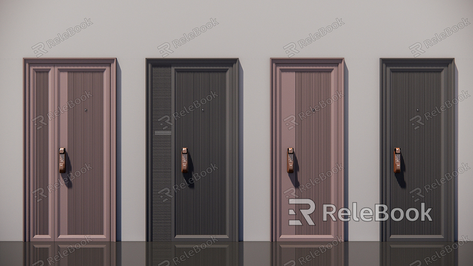 Modern security door model