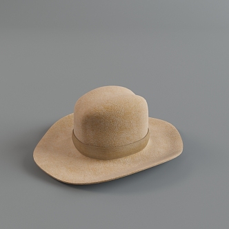 hat sun hat 3d model