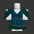 Modern Skirt Short Skirt Fashion Skirt One-piece Skirt 3d model