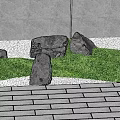 Stone SU model 3d model