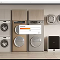 Contemporary Bathroom Cabinet Rack With Wooden Shelves And Wall Mounted Storage Design