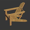 Natural Wooden Folding Chair Furniture With Classic Design And Durable Structure For Outdoor Use