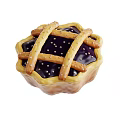 Assorted Delicious Desserts Including Pie Fruit Cake Chocolate Roll And Gingerbread House