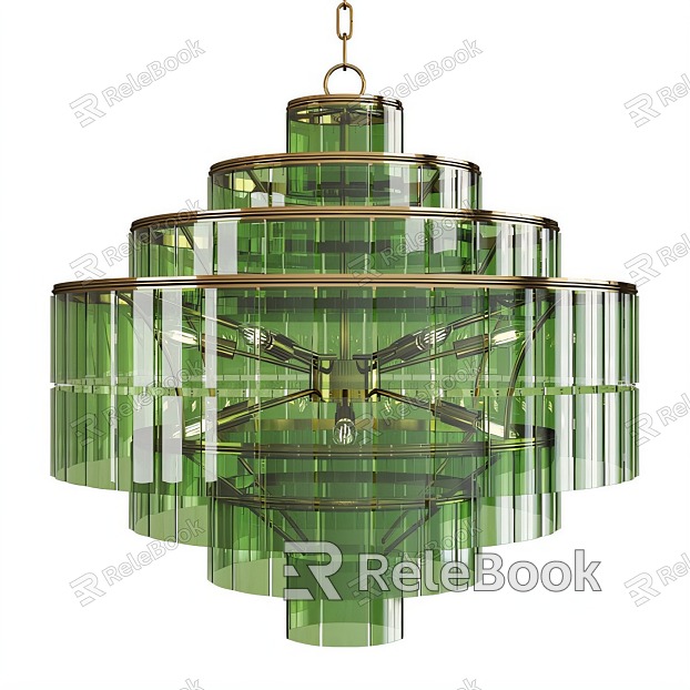 Chandelier lamps model