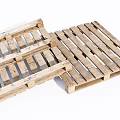Industrial Equipment Wooden Pallets for Logistics and Storage Applications