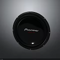 Pioneer High Quality Subwoofer Audio Device With Black Circular Design And Powerful Bass
