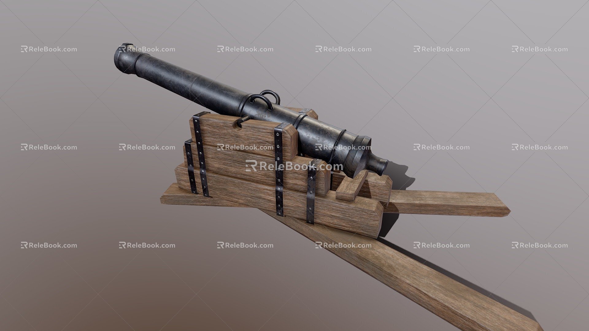 Cannon 3d model