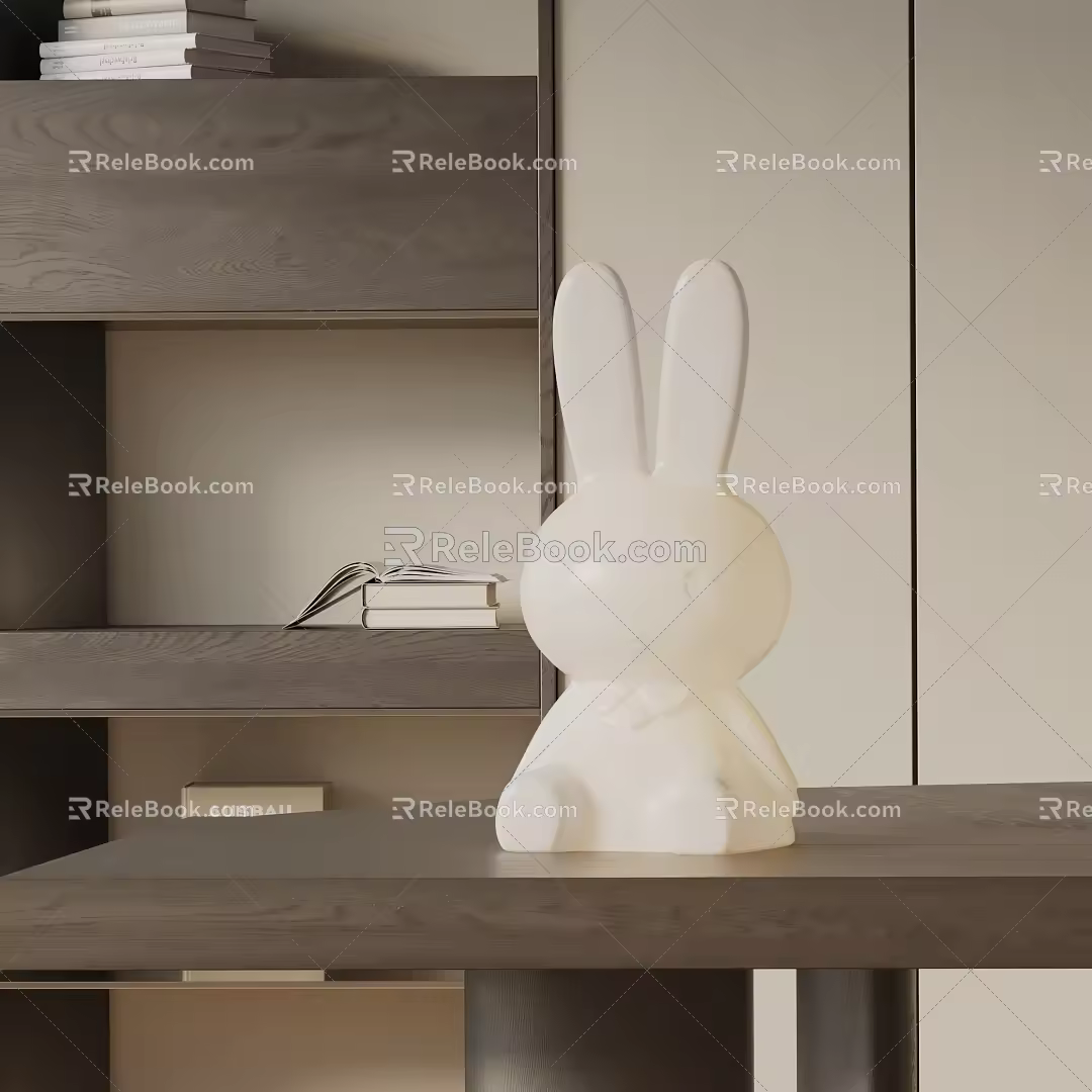 Modern table lamp 3d model