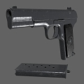 pistol weapon 3d model