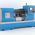 Machine tool CNC machine tool lathe small cnc lathe automatic drilling and milling machine assembly line lathe precision cutting lathe 3d model