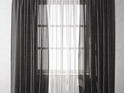 Curtains 3d model