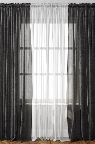 Curtains 3d model