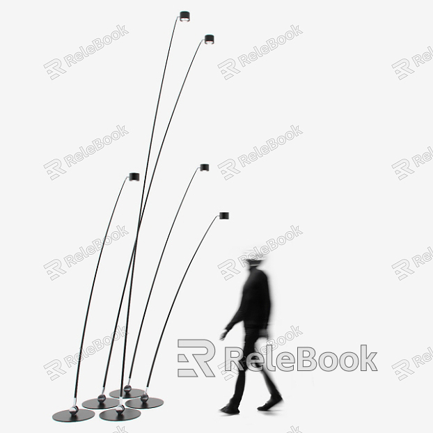 Alien floor lamp model