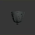 Gray Tactical Weapon Helmet Featuring Protective Mask And Ventilation Holes For Military Use