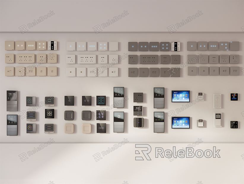 Modern Switch Hardware Switch Panel model