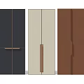 Colorful Cabinet Door Panels With Various Handle Designs For Interior Use