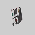 Essential Bathroom Accessories Including Towels Toilet Brush Tissue Holder And Soap Dispenser