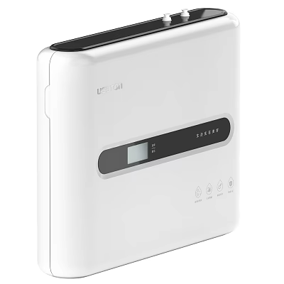 Truliva White Kitchen Appliance With Digital Display And Control Buttons 3d model