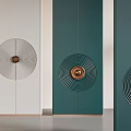 Modern Light Luxury Screen Partition 3d model