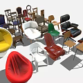 Diverse Stylish Leisure Accent Chairs In Multiple Colors And Modern Designs
