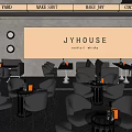 The Modern Bar 3d model