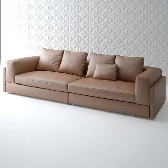 Double sofa 3d model