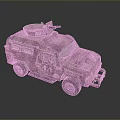 Military Tank With Camouflage Paint Mounted Weapon System And Number 621 Military Design