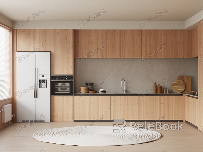 Modern Kitchen Cabinets model