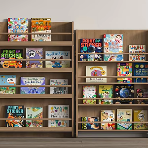 Bookshelf 3d model