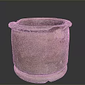 Traditional Clay Pot Sculpture With Vintage Design And Textured Surface Details