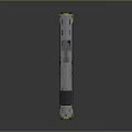 EURORAIL Railway Train With Black Gray Body Green Front And Exterior Logo Design