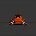 Modern Spaceship Spacecraft Spacecraft 3d model