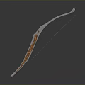 Modern Metallic And Wooden Long Sculpture With Dark Background Reflective Surface