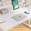 Study Table Desk Lifting Table Computer Table 3d model