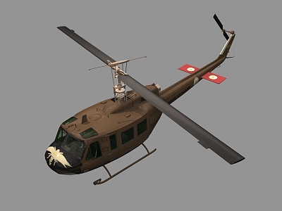 Helicopter 3d model