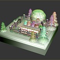 Game Environment Game Scene Fairy Tale Scene Fairy Tale Magic Scene Magic Item Fantasy Scene 3d model