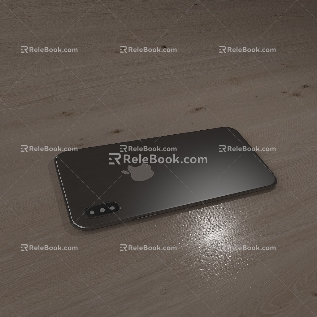 Modern mobile phones 3d model