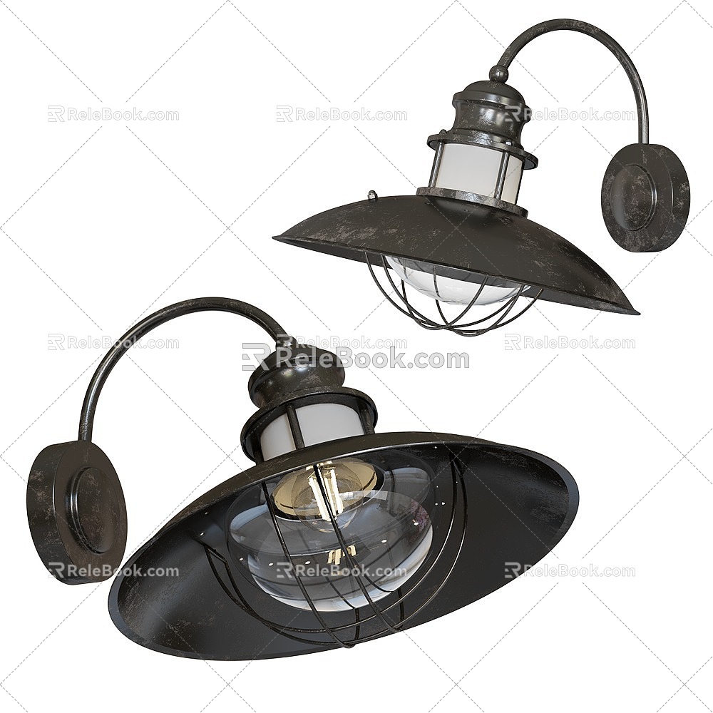 Wall lamp lighting lamp decorative lamp model