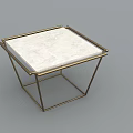 Modern Beige Sofa Coffee Table Set With Orange Seats And White Tables In Living Room