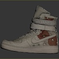 Cotton Shoes Warm Shoes Cold-proof Shoes 3d model