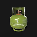 Green 15kg Gas Cylinder From Nigeria Petroleum Marketing As Household Item